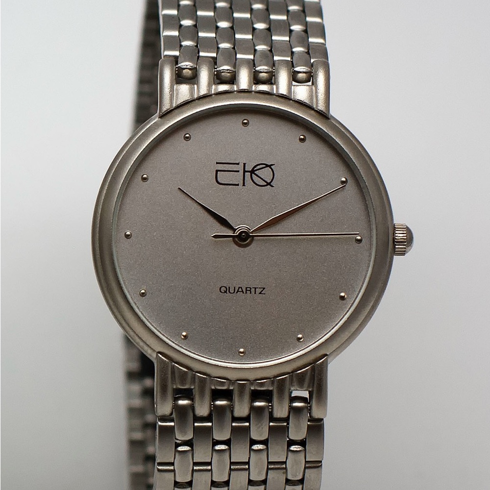 Elegant new man’s Silver Quartz Watch